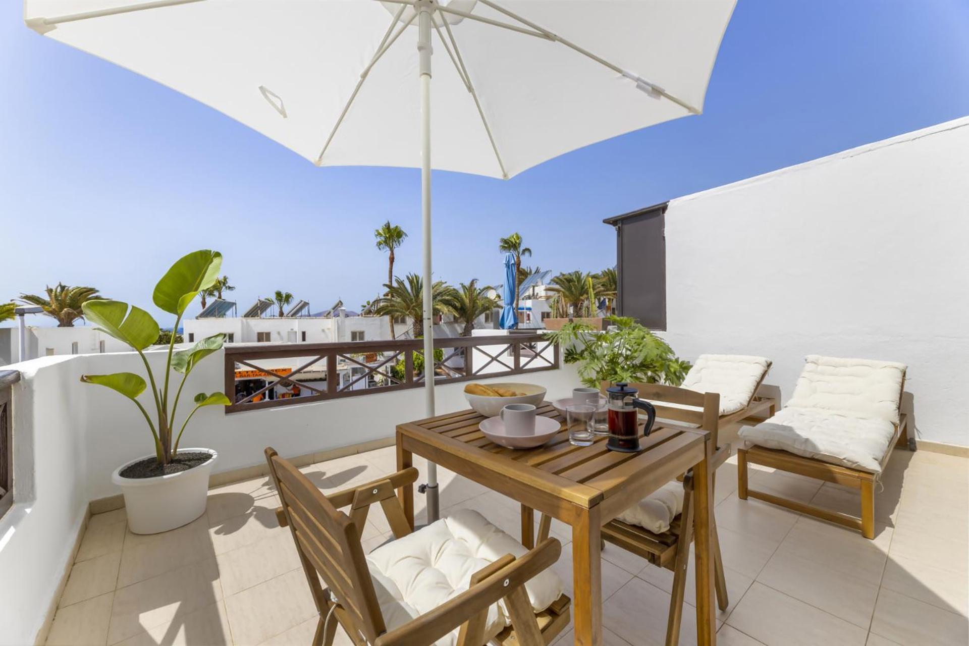 פוארטו דל כרמן Sea View Apt Puerto Del Carmen מראה חיצוני תמונה