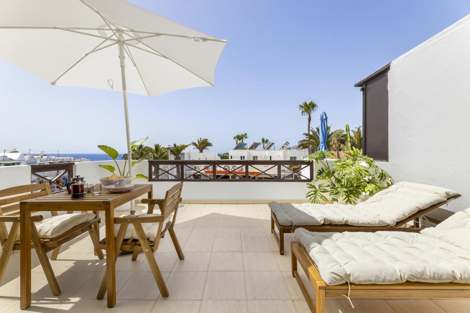 פוארטו דל כרמן Sea View Apt Puerto Del Carmen מראה חיצוני תמונה