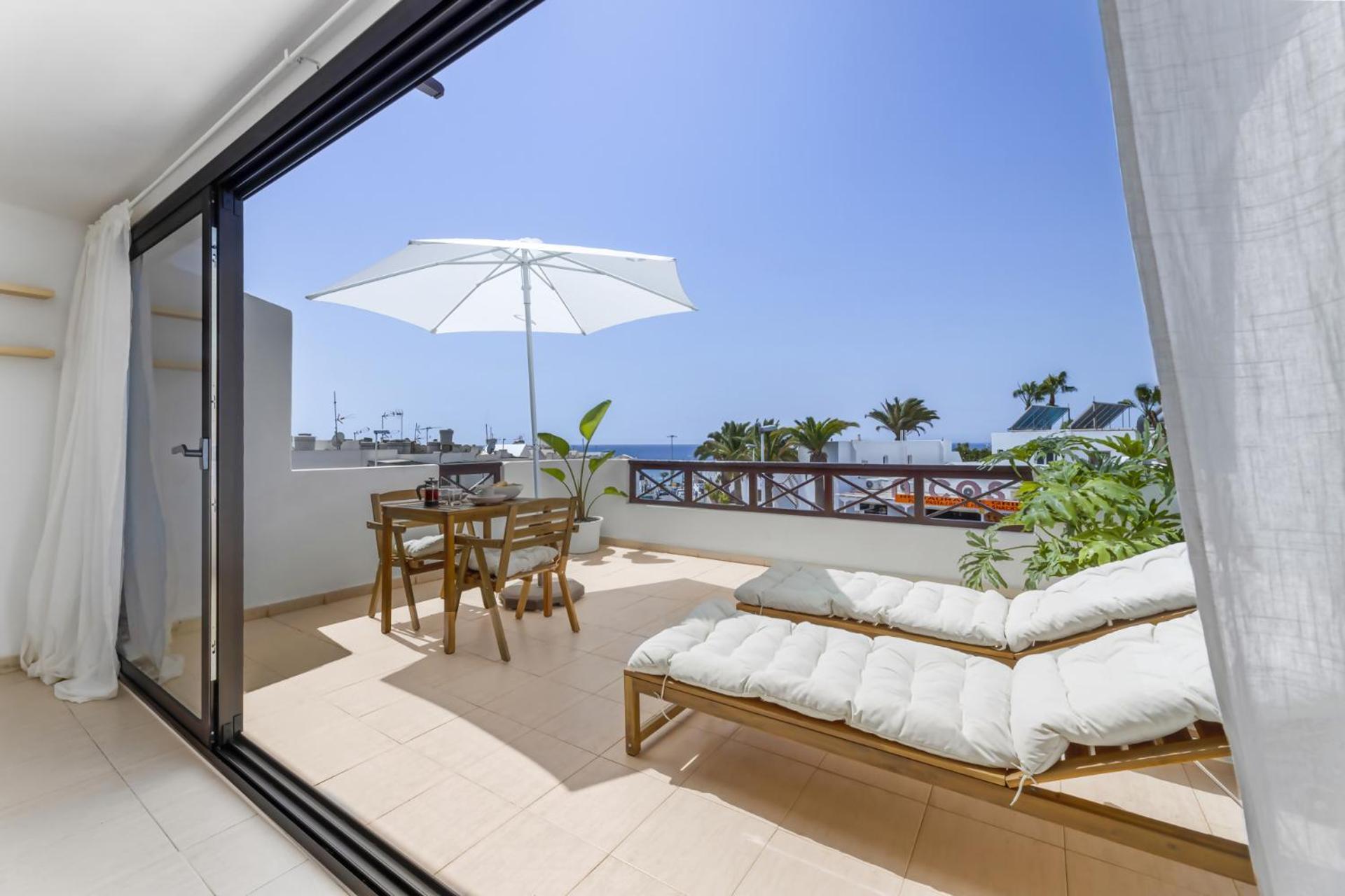 פוארטו דל כרמן Sea View Apt Puerto Del Carmen מראה חיצוני תמונה